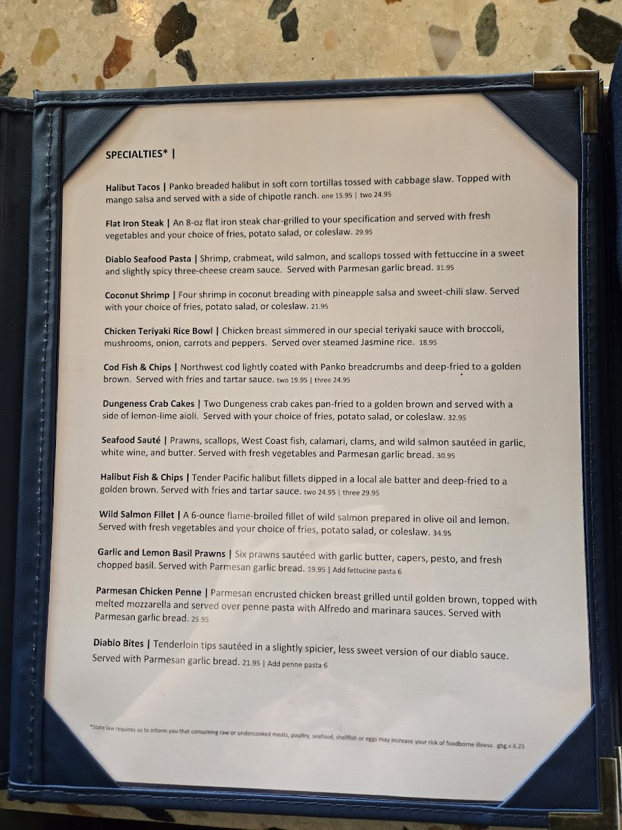 Georgie's Beachside Grill Menu - Image 3